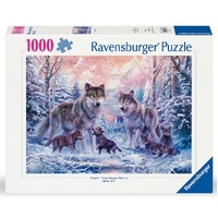 RAVENSBURGER 006473 ARCTIC WOLVES 1000PC JIGSAW PUZZLE