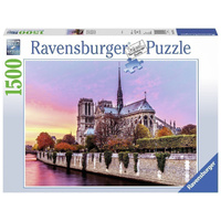 RAVENSBURGER 120007128 PICTURESQUE NOTRE DAME 1500PC JIGSAW PUZZLE