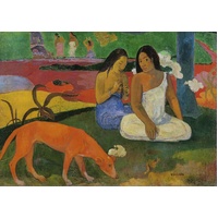RAVENSBURGER ART COLLECTION PAUL GAUGUIN AREAREA 1000 PIECE JIGSAW PUZZLE