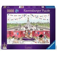 RAVENSBURGER 09863 CORONATION CAPERS 1000PC JIGSAW PUZZLE