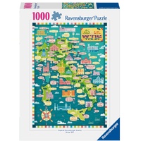 RAVENSBURGER 012382 ITALIAN WINE TOUR 1000PC JIGSAW PUZZLE