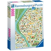 RAVENSBURGER 12399MAP OF SEVILLE 1000PC JIGSAW PUZZLE