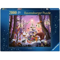 RAVENSBURGER 014171 A WOODLAND CHRISTMAS 2000PC JIGSAW PUZZLE
