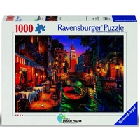 RAVENSBURGER 014393 CANAL CRUISE IN VENICE 1000PC JIGSAW PUZZLE