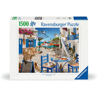 RAVENSBURGER 120014508 CATS OF MYKONOS 1500PC JIGSAW PUZZLE