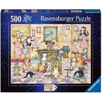 RAVENSBURGER 14515 CRAZY CATS... TABBY & CO 500PC JIGSAW PUZZLE