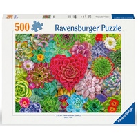 RAVENSBURGER 014690 SUCCULENT LOVE 500PC JIGSAW PUZZLE
