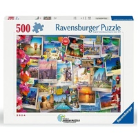 RAVENSBURGER 014898 WORLD TRAVEL PINBOARD