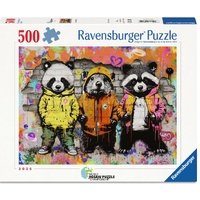 RAVENSBURGER 017509 WORLD JIGSAW PUZZLE CHAMPIONSHIP 2025 FURRY FRIENDS 500PC JIGSAW PUZZLE