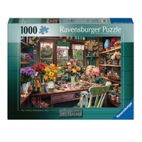 RAVENSBURGER 17226 MY HAVEN NO.13 THE FLOWER ARRANGERS SHED 1000PC JIGSAW PUZZLE