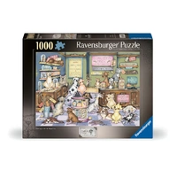RAVENSBURGER 17561 DAPPER DOGS NO.2 STANLEYS STICK EMPORIUM 1000PC JIGSAW PUZZLE