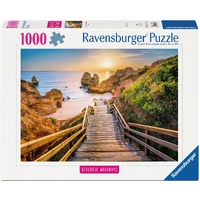 RAVENSBURGER 017615 BEAUTIFUL WALKWAYS COLLECTION STAIRWAY TO CAMILO BEACH ALGARVE 1000PC JIGSAW PUZZLE