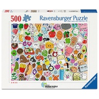 RAVENSBURGER 017967 WORLD JIGSAW PUZZLE CHAMPIONSHIP 2025 COLLECTION CUTE KAWAII CHAOS 500PC JIGSAW PUZZLE