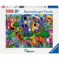 RAVENSBURGER 017974 WORLD JIGSAW PUZZLE CHAMPIONSHIP 2025 COLLECTION LADY BUG LANE 1000PC JIGSAW PUZZLE