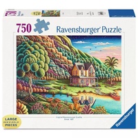 RAVENSBURGER 18414 SUMMERTIME 750PC LARGE PIECE FORMAT JIGSAW PUZZLE