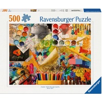 RAVENSBURGER 018452 ART STUDIO 500PC JIGSAW PUZZLE