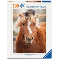 RAVENSBURGER 019015 THE LITTLE RIDER 500PC JIGSAW PUZZLE
