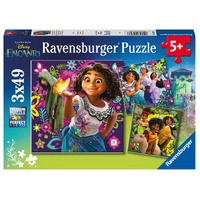RAVENSBURGER 056576 DISNEY ENCANTO THE MAGIC AWAITS! 3X49PC JIGSAW PUZZLE