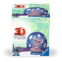 RAVENSBURGER 115983 DISNEY 3D PUZZLE BALL STITCH - ANGEL 55PC JIGSAW PUZZLE
