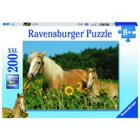 RAVENSBURGER 126286 HORSE HAPPINESS 200PC XXL JIGSAW PUZZLE