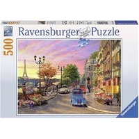 RAVENSBURGER 145058 A PARIS EVENING 500PC JIGSAW PUZZLE