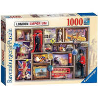 RAVENSBURGER 159857 LONDON EMPORIUM 1000PC JIGSAW PUZZLE