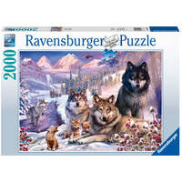 RAVENSBURGER 160129 WOLVES IN THE SNOW 2000PC JIGSAW PUZZLE