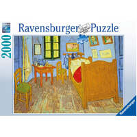 RAVENSBURGER 166848 VAN GOGHS BEDROOM 2000PC JIGSAW PUZZLE