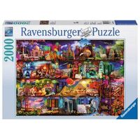 RAVENSBURGER 166855 AIMEE STEWART - WORLD OF BOOKS 2000PC JIGSAW PUZZLE
