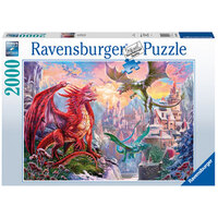 RAVENSBURGER 167173 DRAGONLAND 2000PC JIGSAW PUZZLE