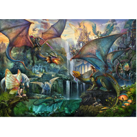 RAVENSBURGER 167210 MAGICAL DRAGON FOREST 9000PC JIGSAW PUZZLE