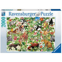 RAVENSBURGER 168248 JUNGLE 2000PC JIGSAW PUZZLE