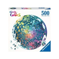 RAVENSBURGER 171705 CIRCLE OF COLOURS OCEAN BY ASIA ORLANDO 500PC JIGSAW PUZZLE