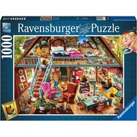 RAVENSBURGER 173112 GOLDILOCKS GETS CAUGHT 1000PC JIGSAW PUZZLE