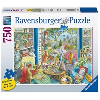 RAVENSBURGER 173280 THE BIRD WATCHERS 750PC LARGE PIECE FORMAT JIGSAW PUZZLE