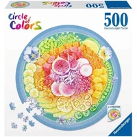 RAVENSBURGER 173518 CIRCLE OF COLOURS POKE BOWL BY AMARA STRAND 500PC JIGSAW PUZZLE