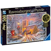 RAVENSBURGER 173846 STAR LINE MAGICAL CHRISTMAS 500PC JIGSAW PUZZLE