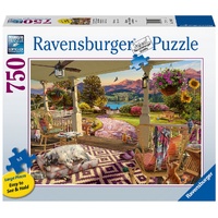 RAVENSBURGER 174577 COZY FRONT PORCH LARGE FORMAT PIECES 750 PC JIGSAW PUZZLE