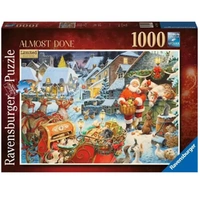 RAVENSBURGER 175475 ALMOST DONE LIMITED EDITION 1000PC JIGSAW PUZZLE