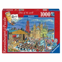 RAVENSBURGER 175802 CITIES AROUND THE WORLD MAASTRICHT 1000PC JIGSAW PUZZLE