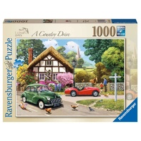 RAVENSBURGER 176410 LEISURE DAYS No9 A COUNTRY DRIVE 1000 PIECES