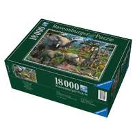 RAVENSBURGER 178230 AT THE WATERHOLE 18000PC JIGSAW PUZZLE