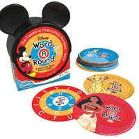 THINKFUN WORD A ROUND CARD GAME DISNEY EDITION