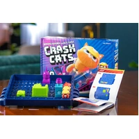 THINKFUN CRASH CATS CHALLENGE SPRING LOADED LOGIC PUZZLE GAME