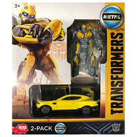 TRANSFORMERS CAMARO M5 BUMBLEBEE 2 PACK ROBOT AND VEHICLE MOVIE DIECAST