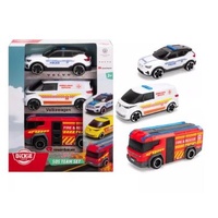 DICKIE TOYS D99472 AUSTRALIAN 000 TEAM 3PC  15.5CM TOY CAR SET