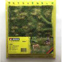 NOCH 07403 NATURE SUMMER MEADOW 23 X20 CM FIELD INCLUDES 10 GRASS TUFTS