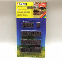 NOCH 13060 ABANDONED  FENCE HO SCALE INCLUDES 24 PIECES