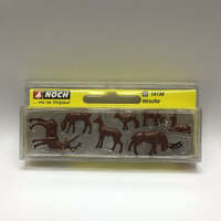 NOCH 15730 DEER HO SCALE MODEL FIGURES 7 PIECES