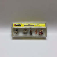 NOCH 15751 SHEEP SHEARING HO SCALE MODEL FIGURES  7 PIECES